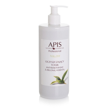 APIS Acne-Stop oczyszczający tonik antybakt. z zieloną herbatą 500ml